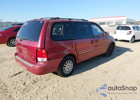 2002 Kia Sedona Ex/Lx z USA, uszkodzony, nr VIN KNDUP131426210897